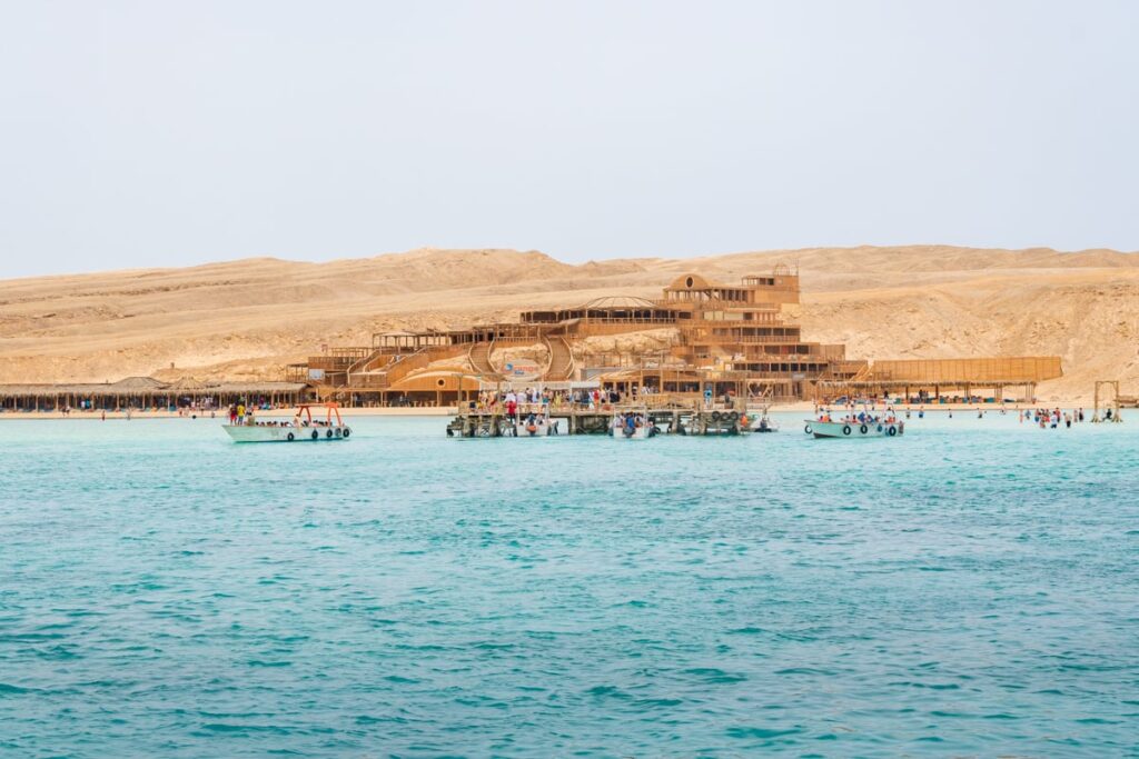 site-orange-bay-hurghada-depuis-bateau